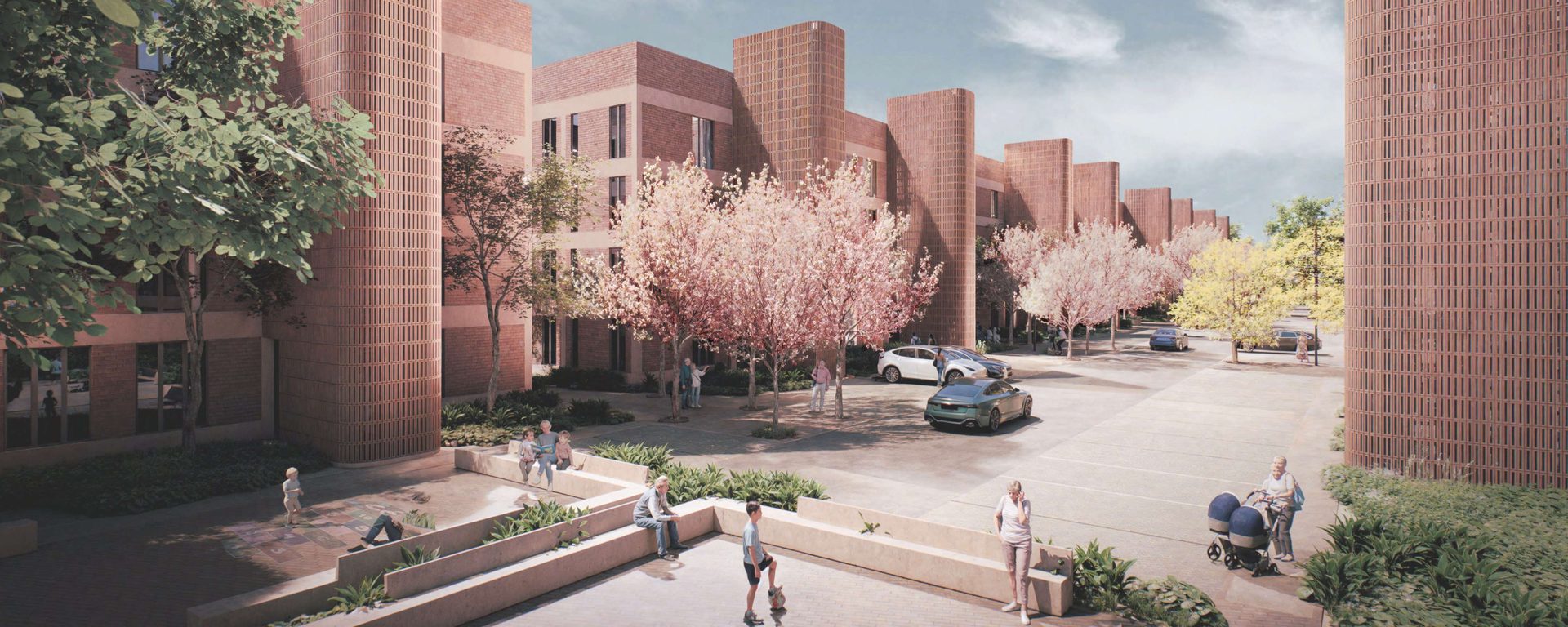 AGORA - Fachada ladrillo